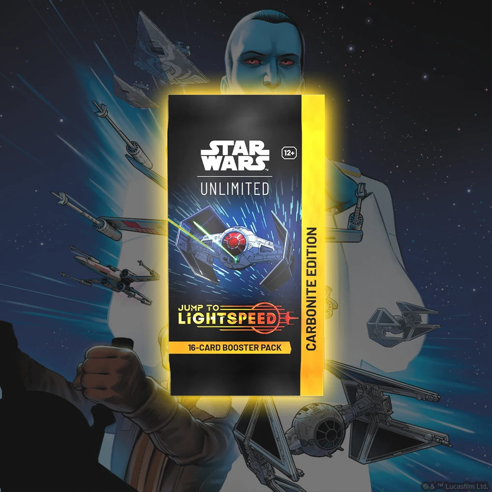 Star Wars Unlimited TCG: Jump To Lightspeed Carbonite Booster