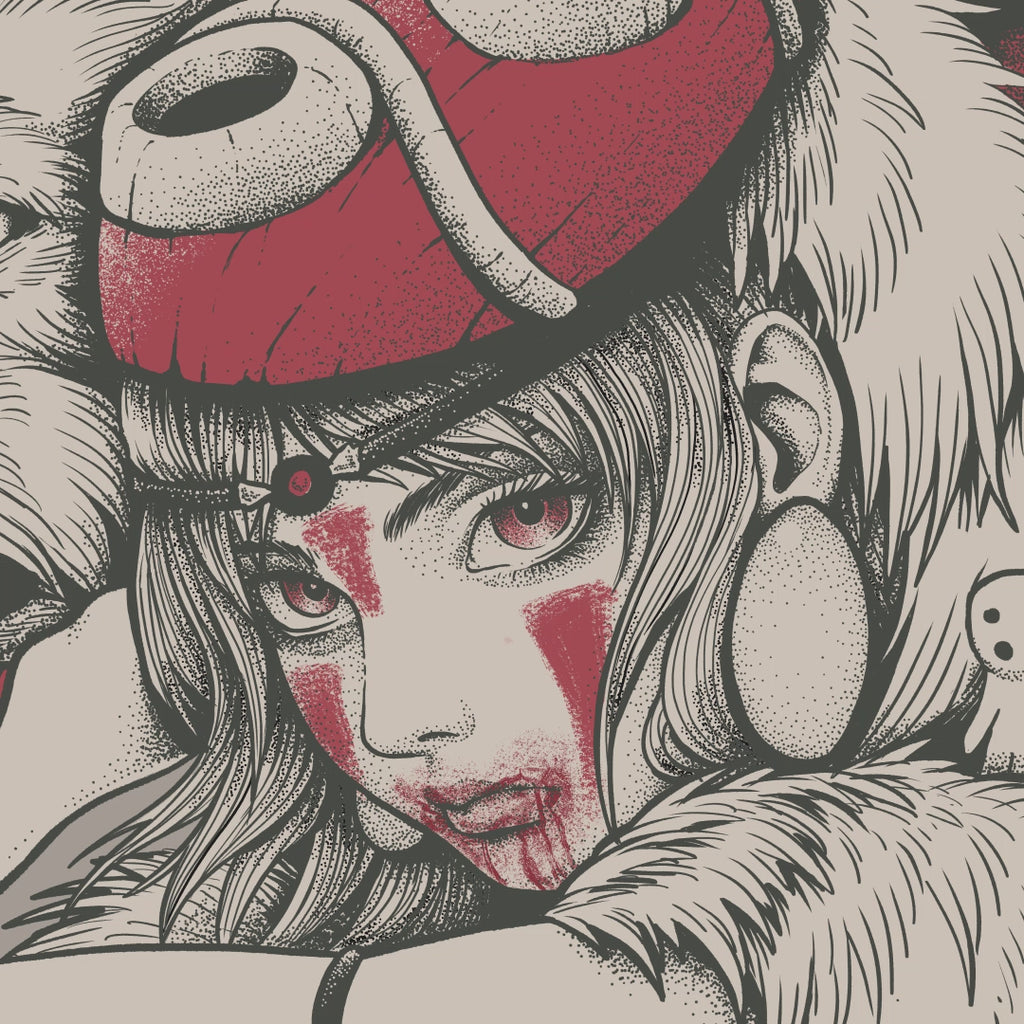 Raised by Wolves T-Shirt Video | Princess Mononoke